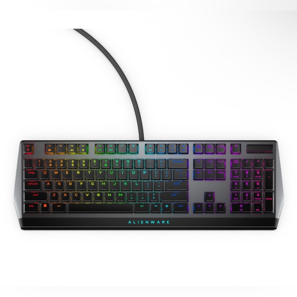 Alienware 510K Low Profile RGB Mechanical Gaming Keyboard Dark Side of the Moon